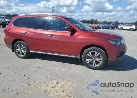 2017 Nissan Pathfinder S z USA, uszkodzony, nr VIN 5N1DR2MM0HC623091